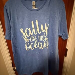 Blue Graphic T-Shirt